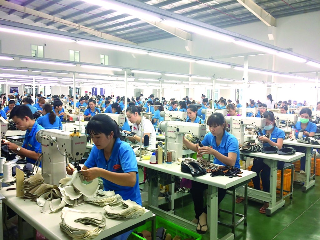 XK da giày năm 2021 dự kiến tăng khoảng 11-12% so với năm 2020. 	Ảnh: Nguyễn Hiền
