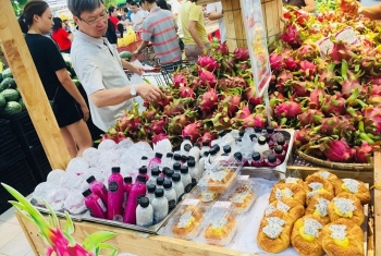 Central Group Việt Nam quảng bá, tiêu thụ 500 tấn Thanh long Bình Thuận