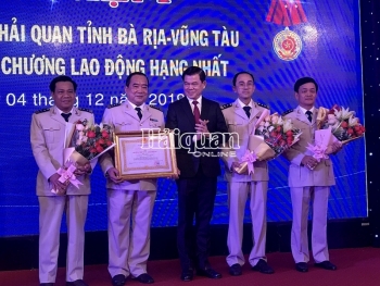 Hải quan Bà Rịa – Vũng Tàu kỷ niệm 40 năm thành lập và đón nhận Huân chương Lao Động hạng Nhất