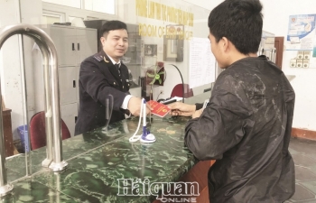 Xuân về trên cửa khẩu Nậm Cắn