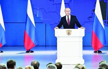 Có gì trong thông điệp liên bang 2019 của Tổng thống Nga Putin
