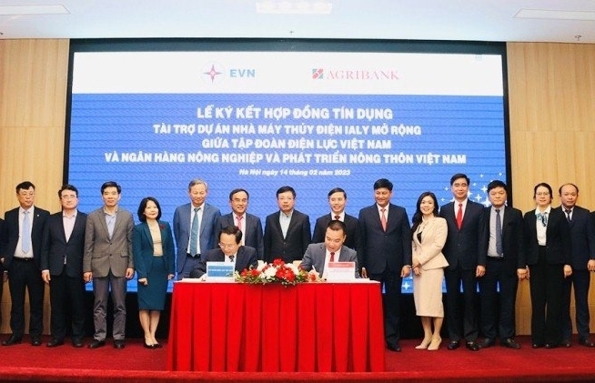 Agribank và EVN ký Hợp đồng tín dụng cho Dự án Nhà máy thủy điện Ialy mở rộng