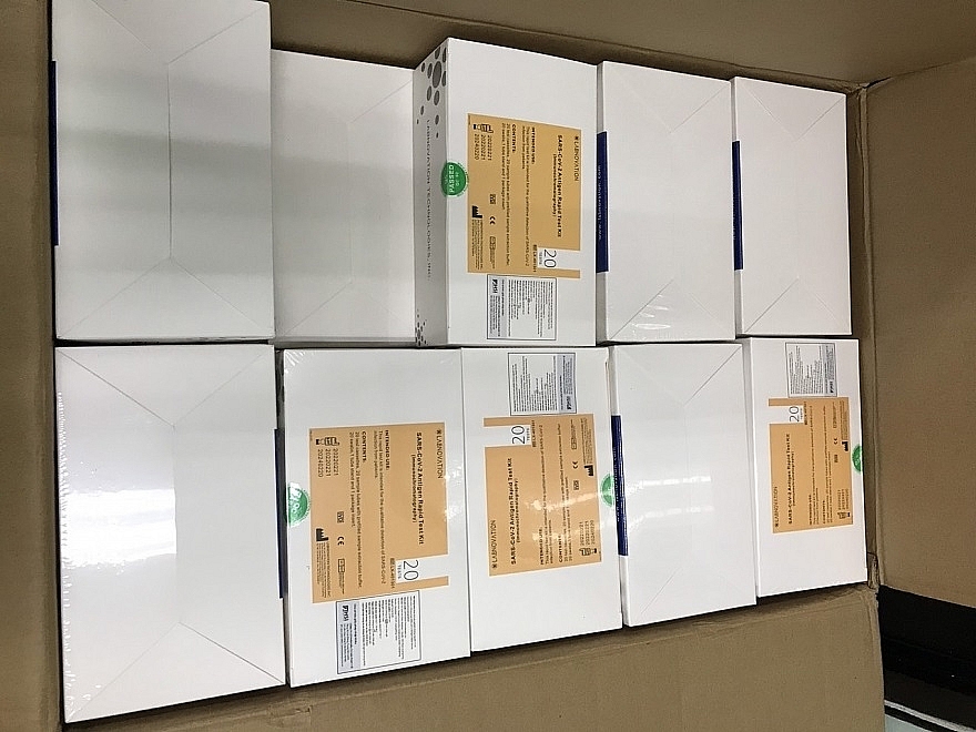 Hàng hóa vi phạm do lực lượng Quản lý thị trường thu giữ.