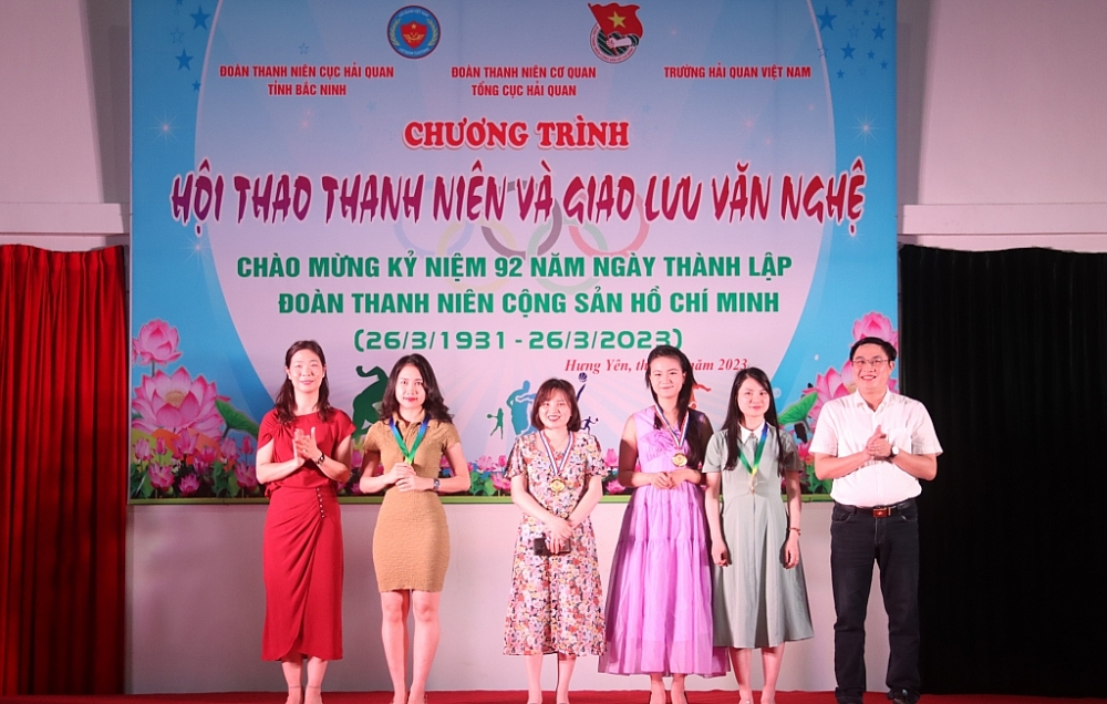 Sôi nổi Hội thao thanh niên Hải quan năm 2023