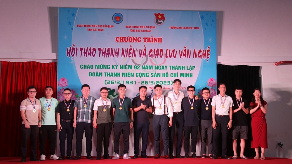Sôi nổi Hội thao thanh niên Hải quan năm 2023