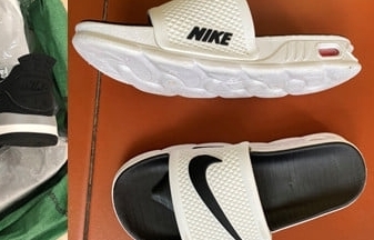 Hải quan tạm giữ hơn 1.000 đôi giầy, dép có dấu hiệu giả mạo nhãn hiệu NIKE