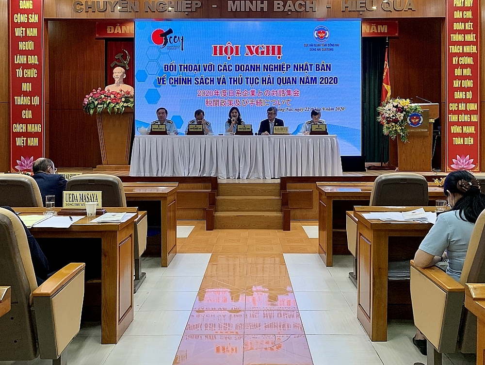 Hội nghị đối thoại với các doanh nghiệp Nhật Bản về chính sách và thủ tục Hải quan năm 2020 do Cục Hải quan Đồng Nai tổ chức ngày 22/9.