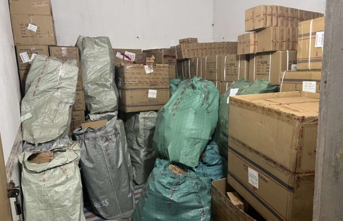 Phát hiện kho nước hoa không rõ nguồn gốc, trị giá 1,4 tỷ đồng tại Thái Nguyên
