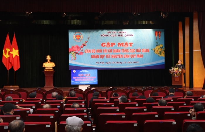 Tổng cục Hải quan gặp mặt cán bộ hưu trí nhân dịp tết Nguyên đán Qúy Mão 2023