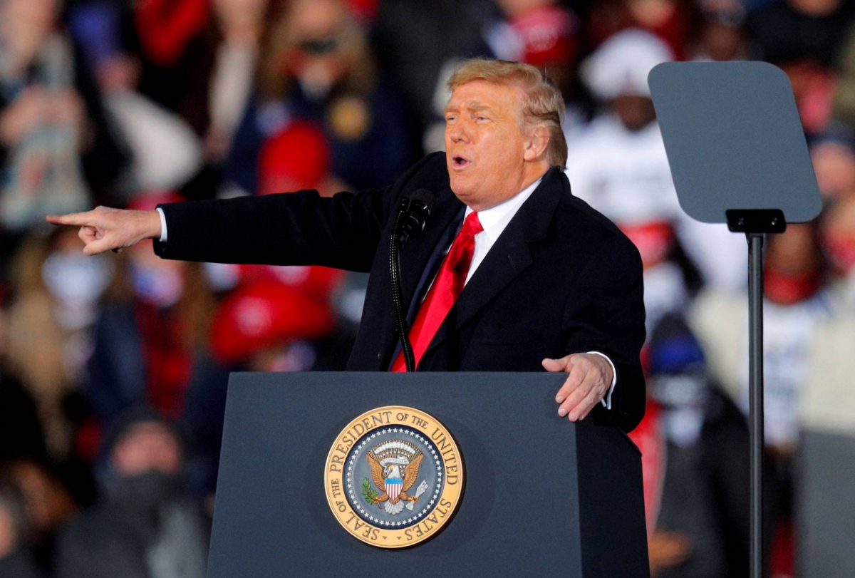 Tổng thống Trump. Ảnh: Japan Times.
