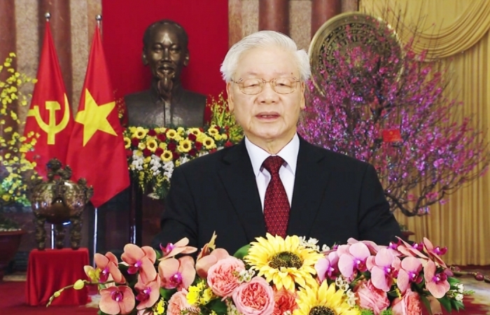Tổng Bí thư, Chủ tịch nước Nguyễn Phú Trọng chúc Tết Tân Sửu 2021