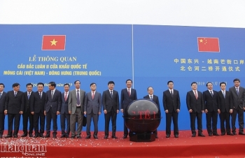 Sáng nay chính thức thông quan cầu Bắc Luân II, Móng Cái, Quảng Ninh