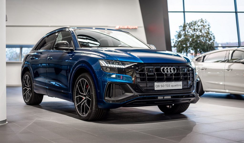 kham pha audi q8 voi noi that thiet ke dac biet