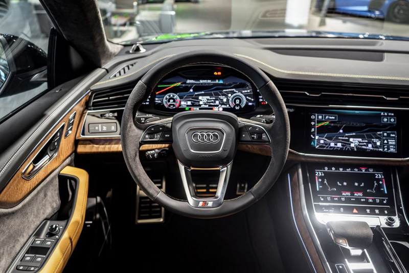 kham pha audi q8 voi noi that thiet ke dac biet
