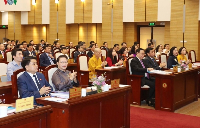 Chủ tịch Quốc hội đề nghị HĐND TP Hà Nội giám sát những vấn đề quan trọng