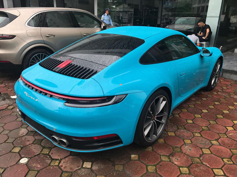 porsche 911 moi gia hon 7 ty dong xuat hien tai ha noi