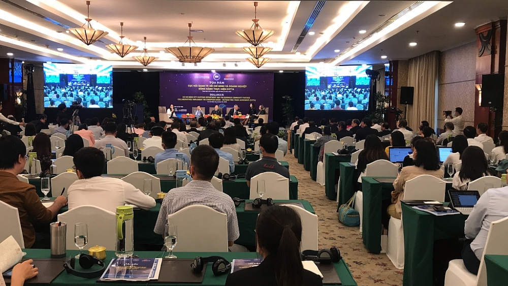 tren 200 doanh nghiep tham du toa dam cuc hai quan tphcm va doanh nghiep dong hanh thuc hien evfta