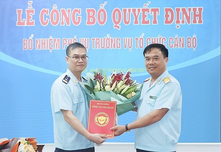 Bổ nhiệm Phó Vụ trưởng Vụ Tổ chức cán bộ, Tổng cục Hải quan