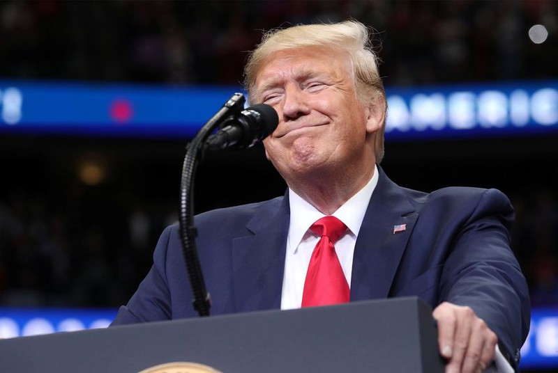 kho bai nhiem tong thong trump dang dan chu se hung that bai