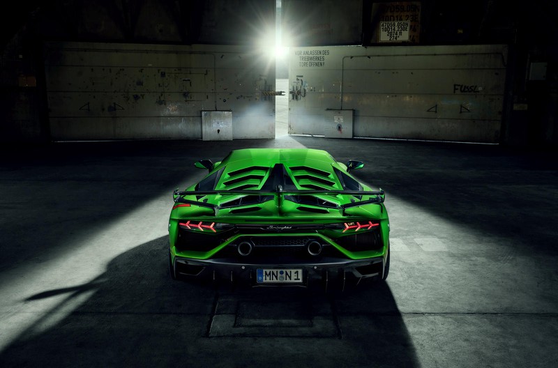 ngam lamborghini aventador svj sau khi qua tay hang do novitec