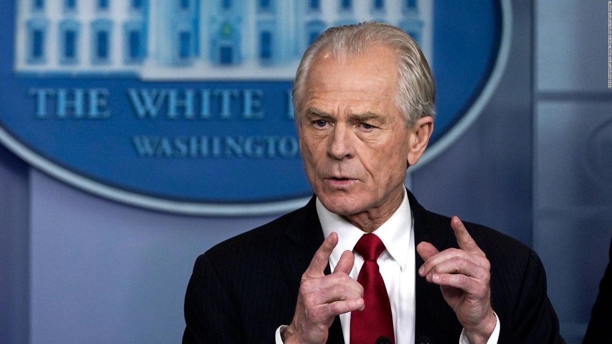 Cố vấn thương mại Nhà Trắng Peter Navarro. Ảnh: CNN