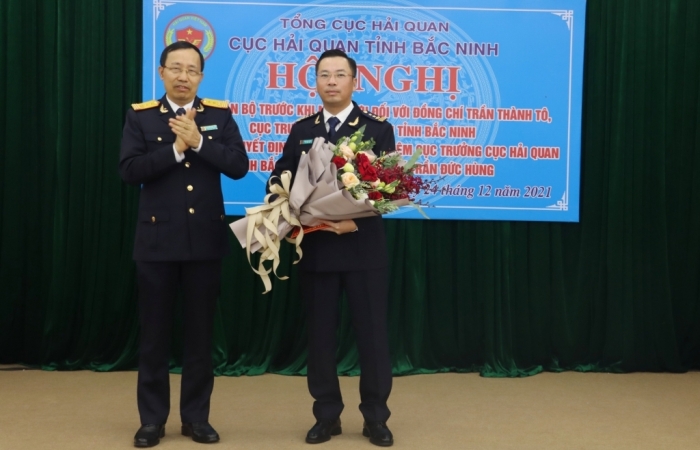 Bổ nhiệm ông Trần Đức Hùng làm Cục trưởng Cục Hải quan Bắc Ninh