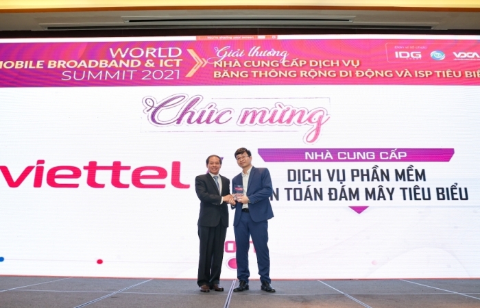 Viettel nhận 3 giải thưởng thuộc lĩnh vực viễn thông và điện toán đám mây