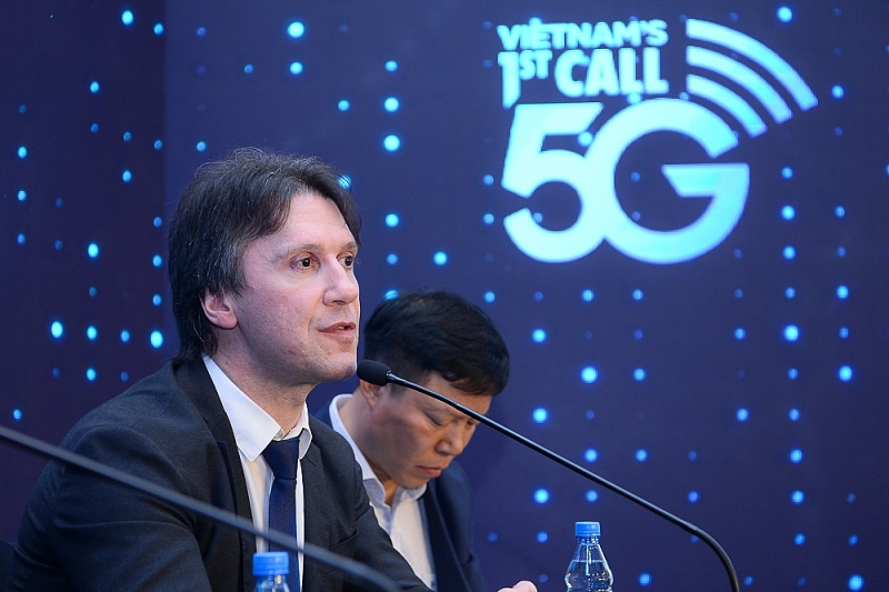 viettel thuc hien cuoc goi 5g dau tien tai viet nam