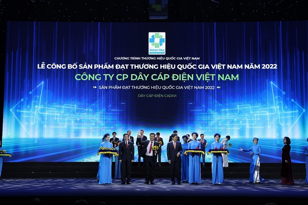 GELEX và các đơn vị thành viên đạt giải thưởng Thương hiệu quốc gia năm 2022