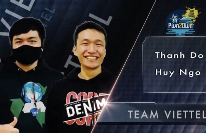 Hai cao thủ bảo mật của Viettel được vinh danh tại Pwn2Own Tokyo 2020