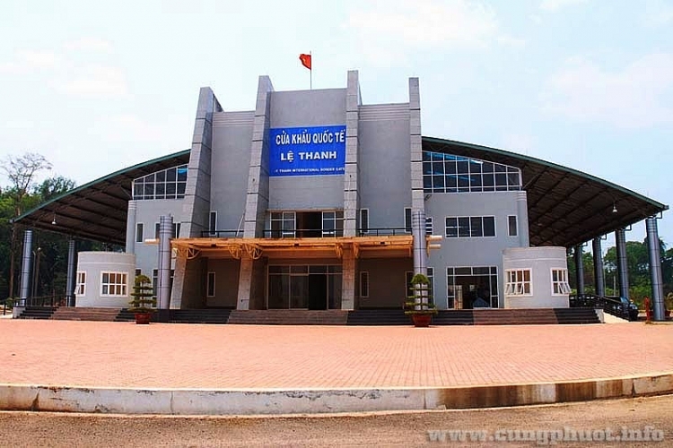 can bo tri dieu kien ha tang cho co quan hai quan tai cua khau le thanh