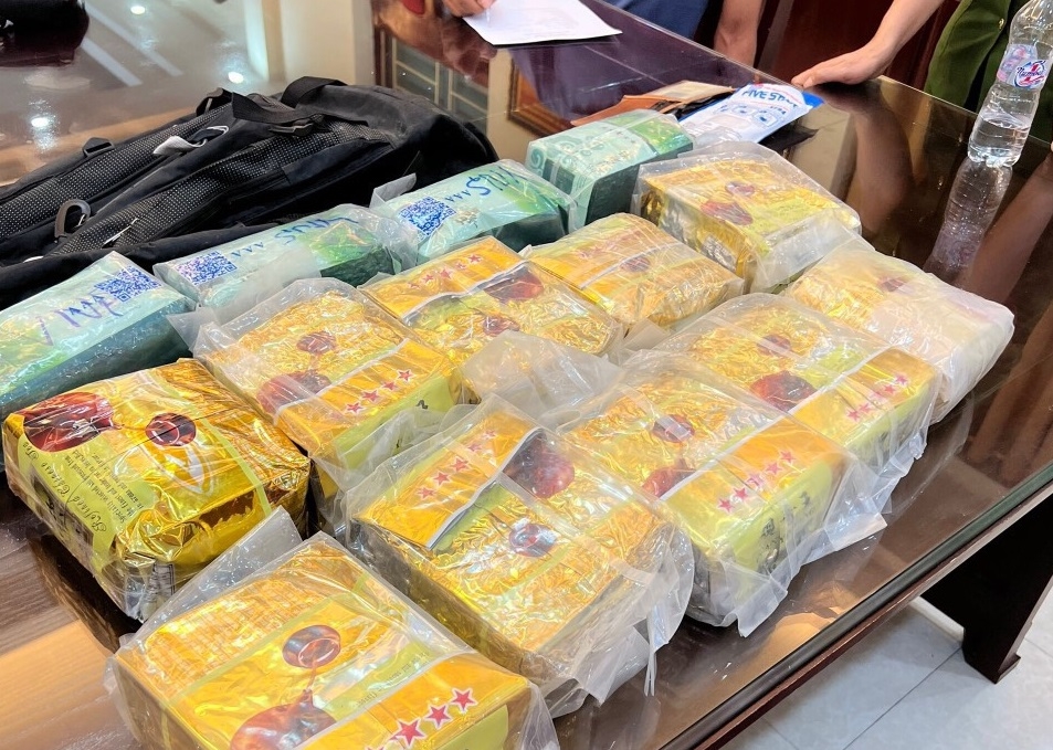Tang vật vụ việc.
