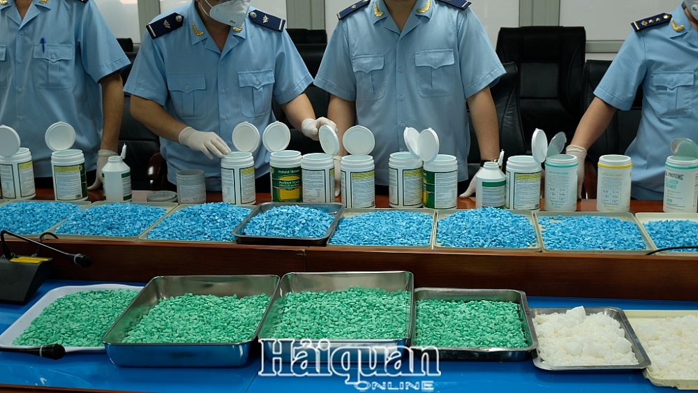 Một phần tang vật trong chuyên án. Ảnh: N.L