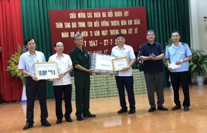 Công đoàn Tổng cục Hải quan tổ chức các hoạt động tri ân ngày thương binh liệt sỹ