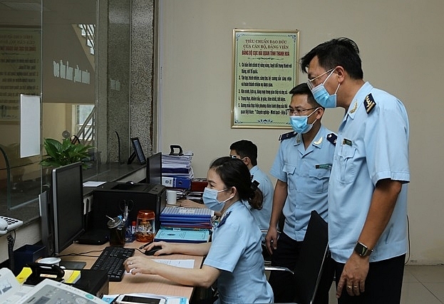 Cục Hải quan Thanh Hóa đạt  số thu cao nhất từ trước đến nay. Ảnh: Phong Nhân