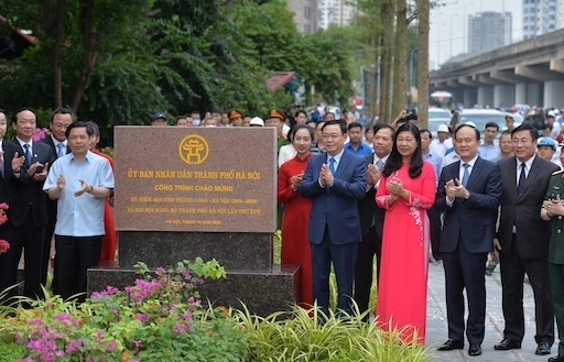 Hà Nội: Thông xe đường Vành đai 3 đi qua hồ Linh Đàm