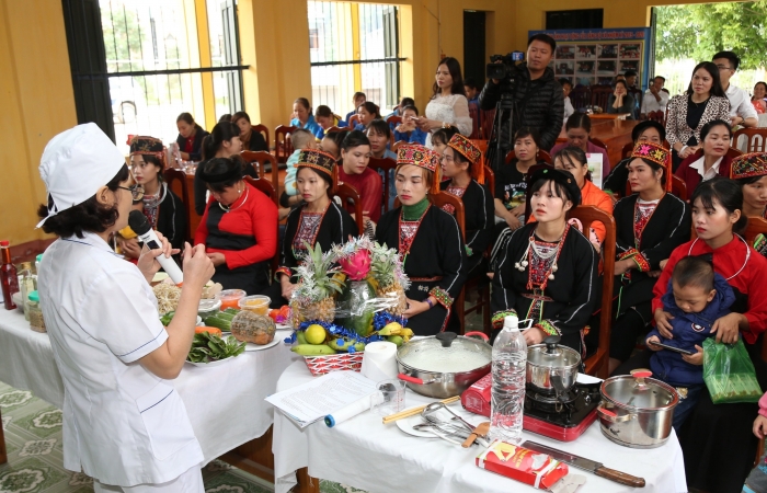 Nhiều hoạt động hưởng ứng Tuần lễ “Dinh dưỡng và Phát triển”