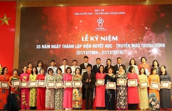 Viện Huyết học- Truyền máu Trung ương kỷ niệm 35 năm ngày thành lập