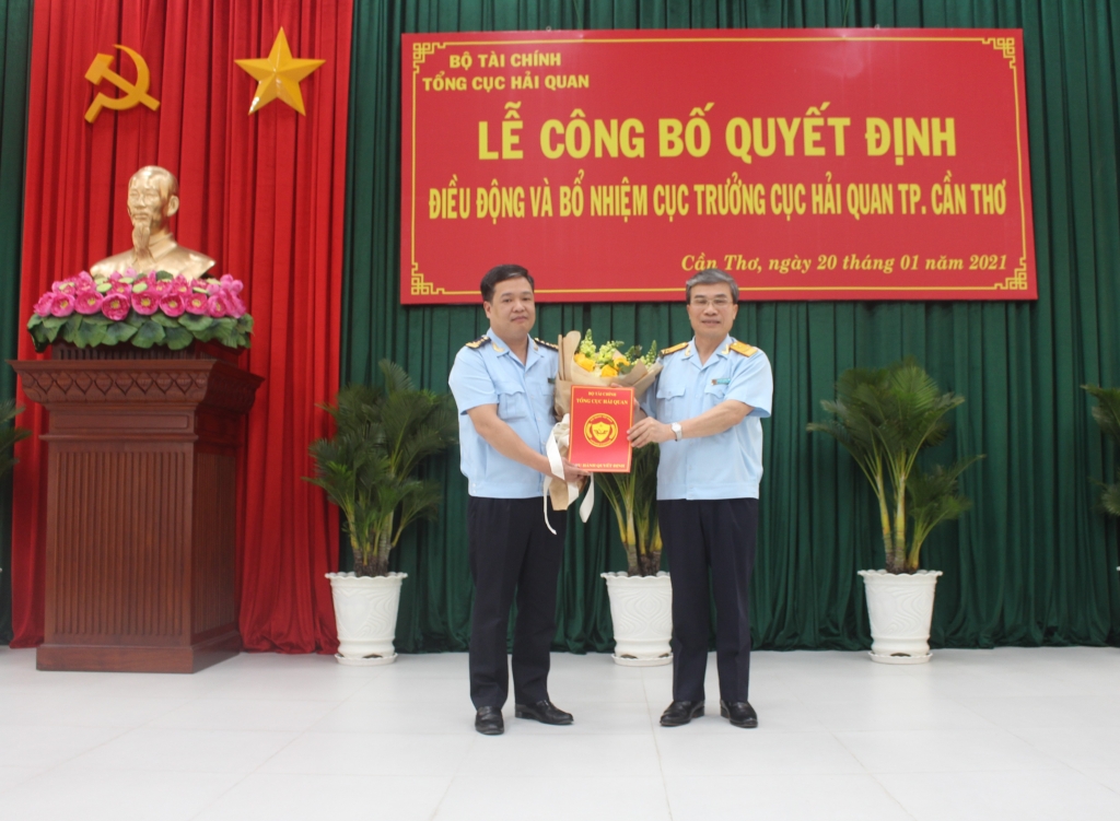 Cục Hải quan TP Cần Thơ có tân cục trưởng