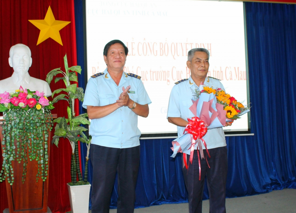 Hải quan Cà Mau có Phó Cục trưởng mới