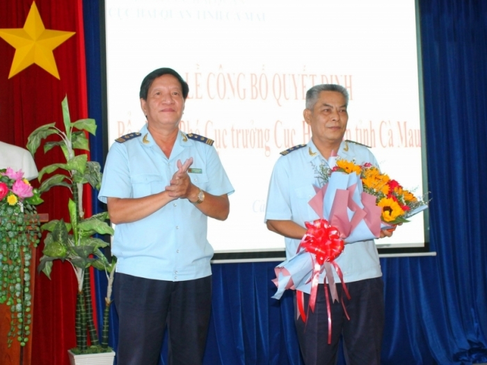 Hải quan Cà Mau có Phó Cục trưởng mới