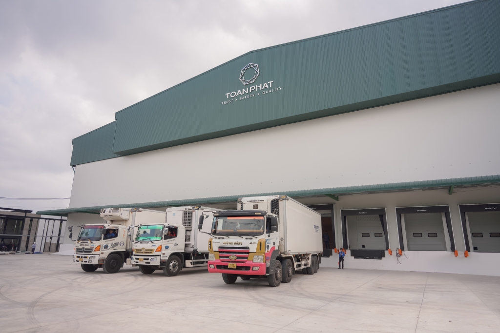 Kho lạnh lưu trữ và Nhà máy Chiếu xạ của Toàn Phát Group tại Bến Lức - Long An