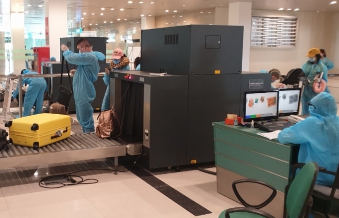 Sân bay Cần Thơ đón hơn 300 công dân Việt Nam về nước