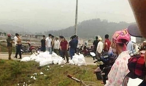 nghe an phat hien khoang 1 tan nghi la ma tuy da vo chu