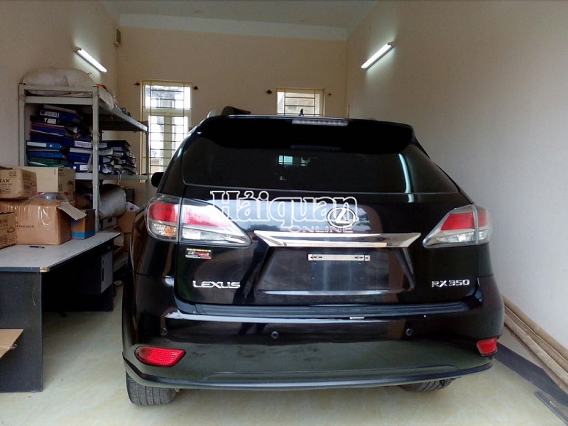 nghe an quyet dinh xu phat 40 trieu dong va tich thu xe o to lexus rx350
