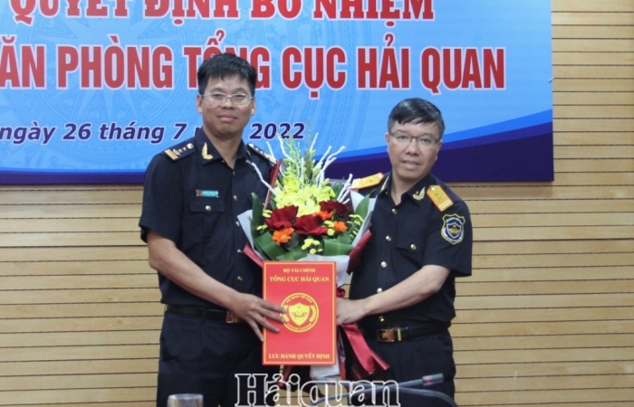 Ông Nguyễn Trung Hải được bổ nhiệm làm Chánh Văn phòng Tổng cục Hải quan
