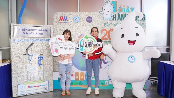 Tetra Pak triển khai thu gom vỏ hộp giấy tại chuỗi siêu thị MM Mega Market