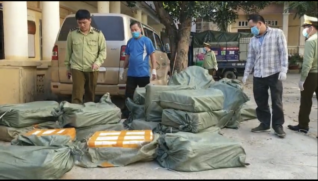 Ngăn chặn kịp thời trên 500 kg nầm lợn nhập lậu chuẩn bị lên bàn nhậu