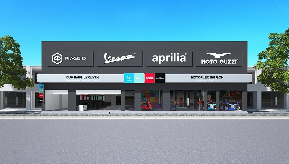 Khai trương Motoplex Sài Gòn, Piaggio Việt Nam phân phối 4 thương hiệu xe máy lớn