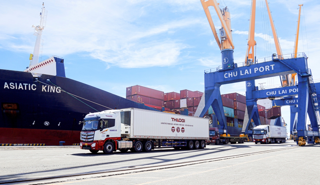 THILOGI phát triển dịch vụ logistics xuất khẩu nông sản với sản lượng lớn